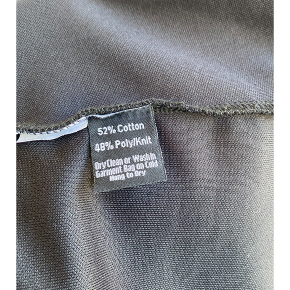 Miller Wendt Black Soft Knit Sloane Blazer Military Patches Large size XS - Picture 15 of 15